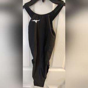 Mizuno Japan Stream Ace Widestrap Competition Race swimsuit Fina Approved Sz 30
